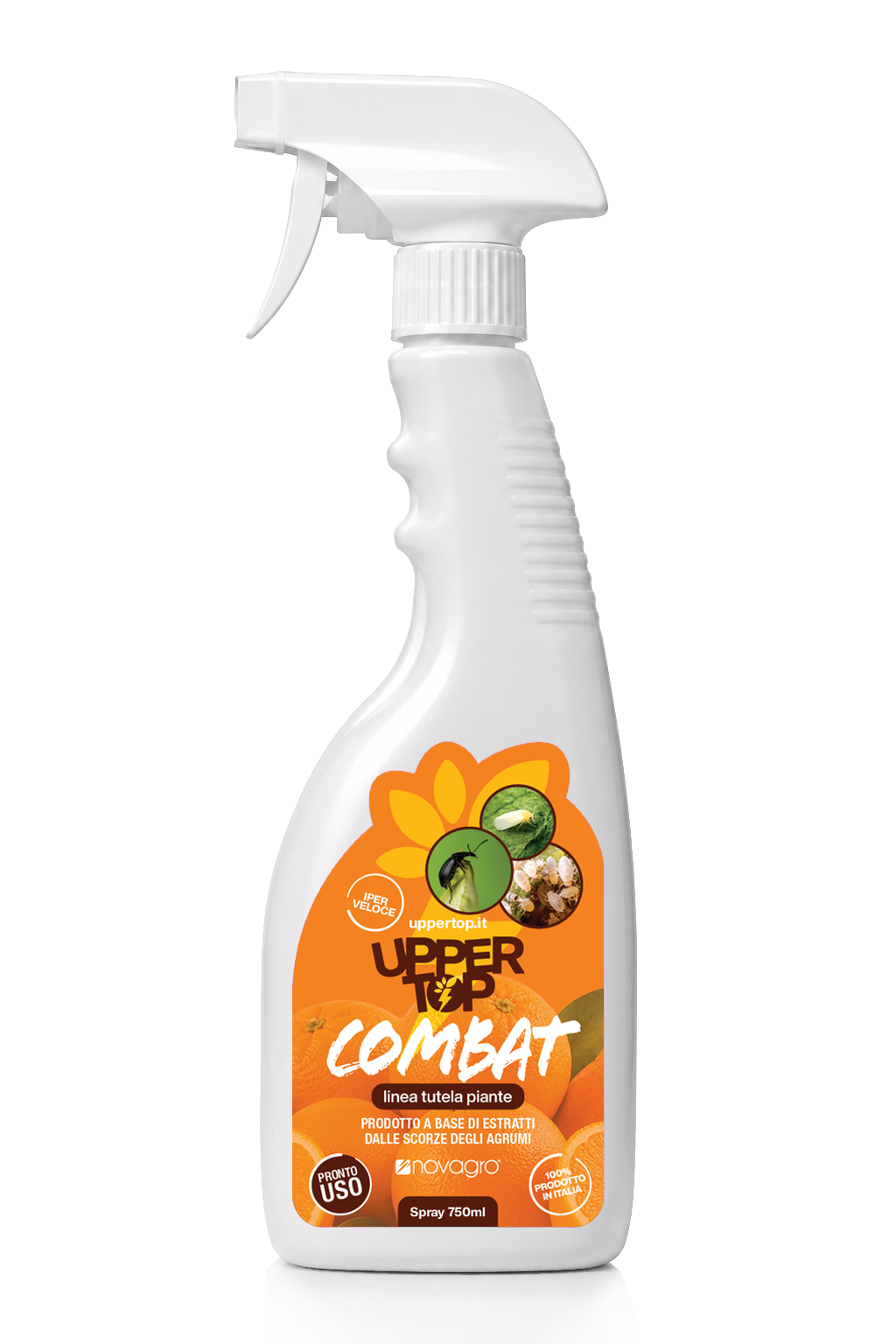 Trigger spray UpperTop Combat da 750 ml