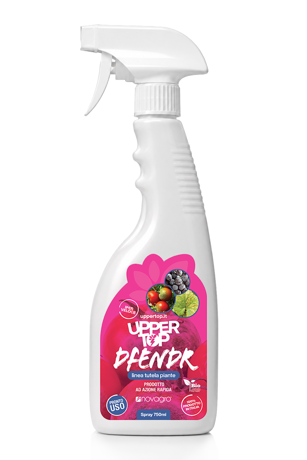 Trigger spray UpperTop Dfendr da 750 ml