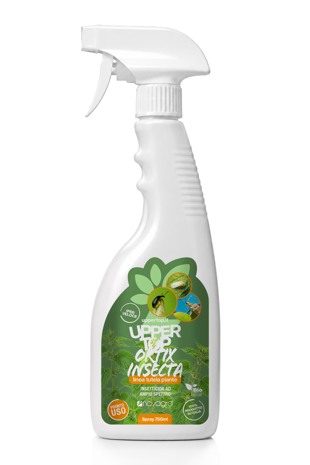 Trigger spray UpperTop Ortix-Insecta da 750 ml